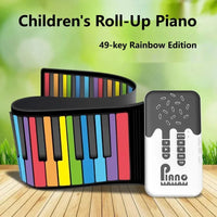 Thumbnail for Roll-up Piano Keyboard – Kreativt og lærerikt – sammenleggbart piano