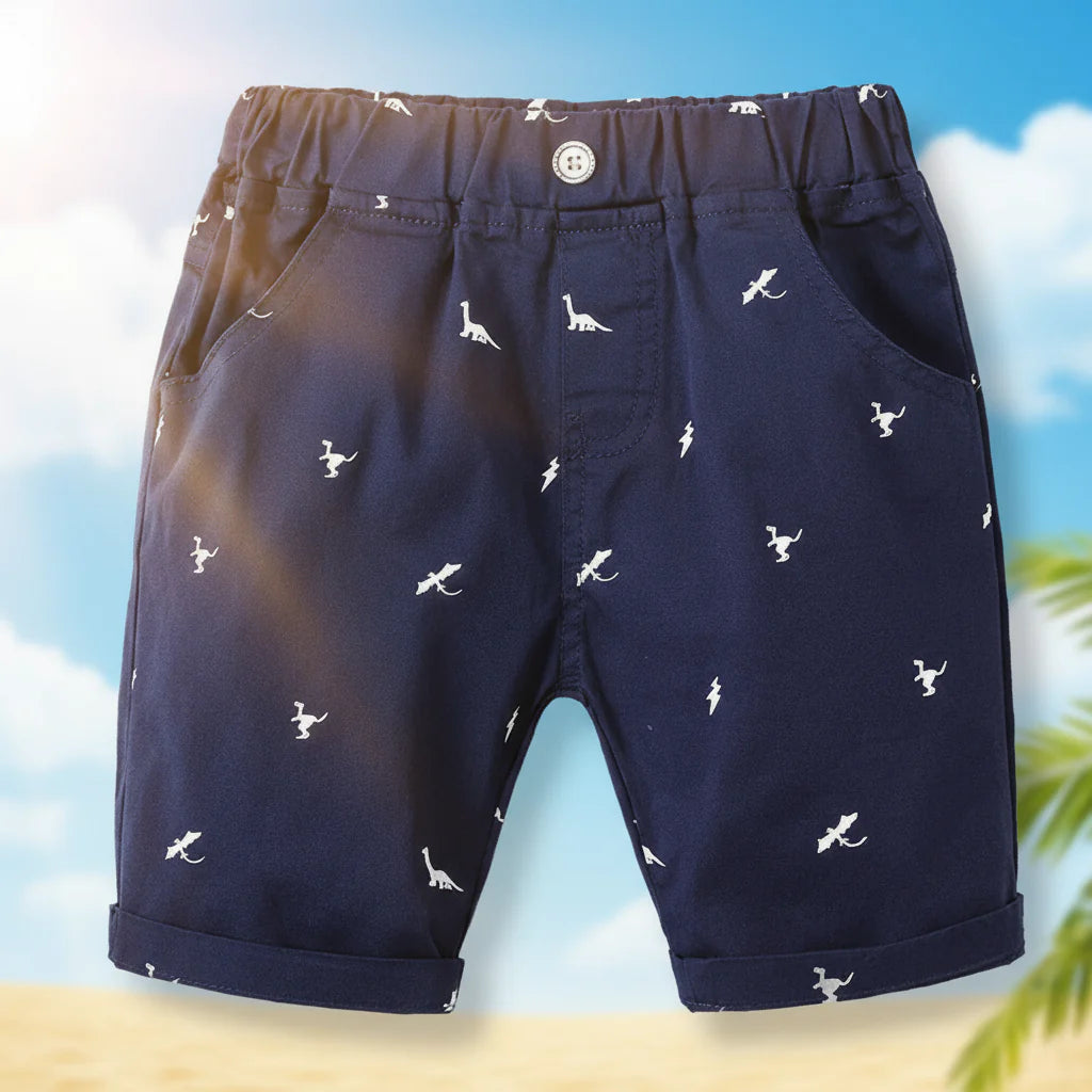 CoolKiddo – Frisk og komfortabel – Shorts med Dino-design