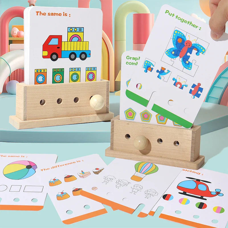 Logic Lock™ - Tenke logisk - Sorter og match puslespill