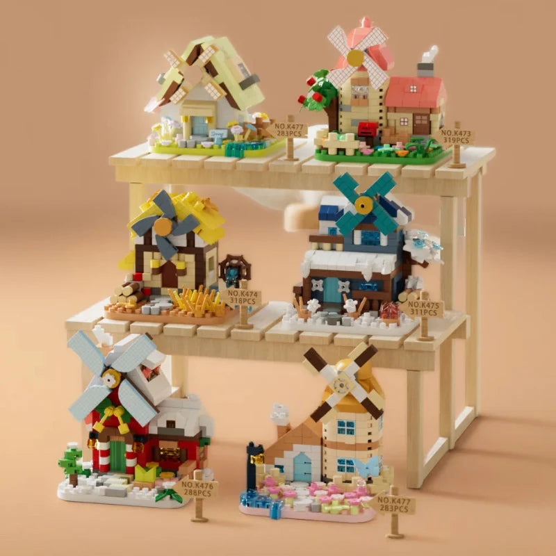 DIY Windmill Building Blocks – Kreativt og utfordrende – Byggklosser