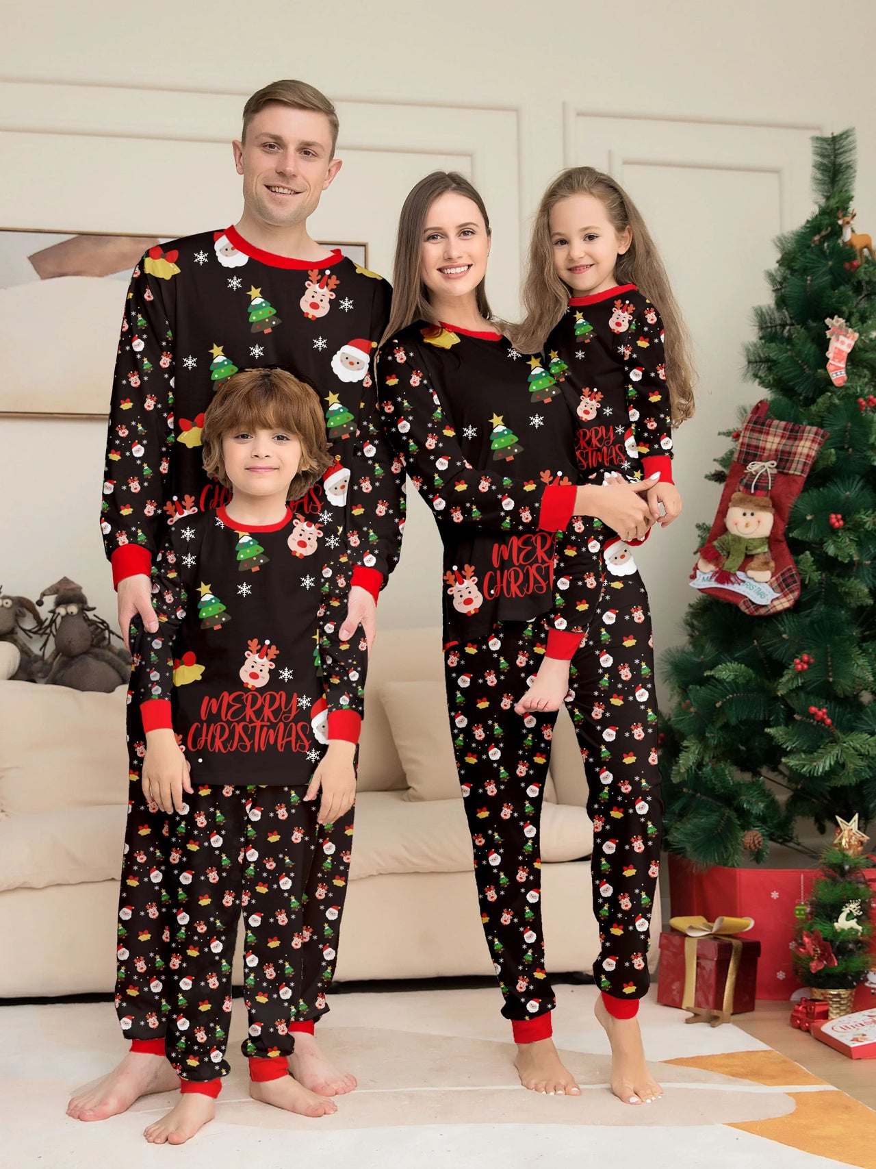 Mini Fashion™ - For familie + kjæledyr - julepyjamas
