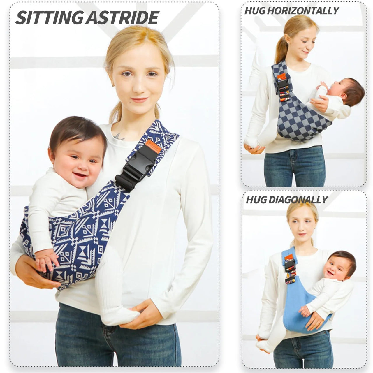 Baby Carry Sling™ - Justerbar bæresele - Hoftebæring