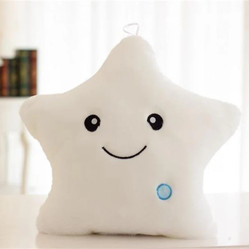 Glow Star Pillow™ – Stjernekos i sengen - Lysende kosete pute