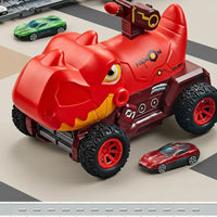 Thumbnail for TurboRex – Eventyrlig og interaktiv – Dinosaurus leketøysbil