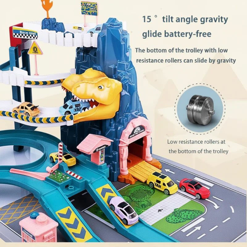 JurassicRun – Kul og lærerikt – Dino-racerbane med biler