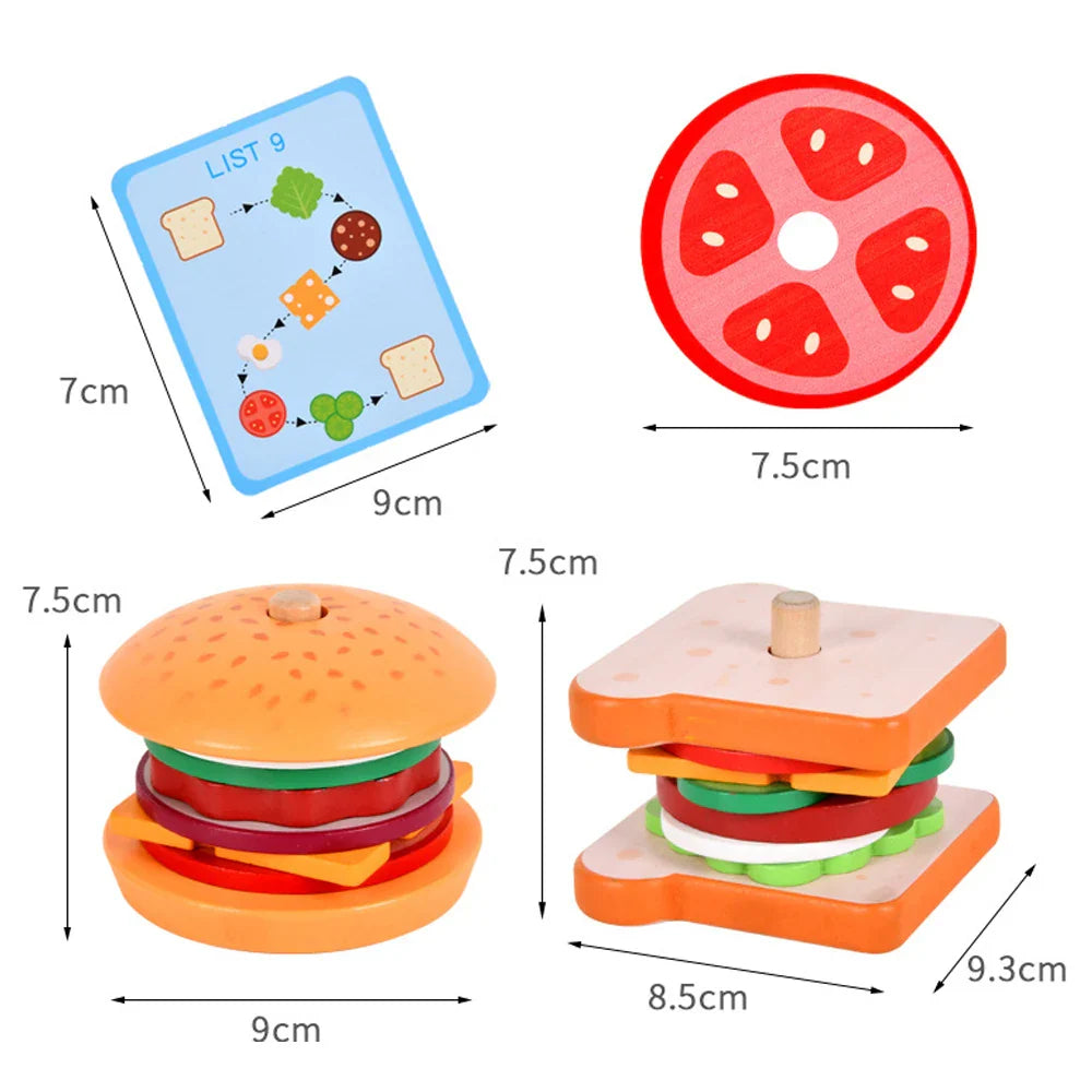 Woods™ - Stableleke - Bygg din egen sandwich