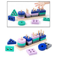 Thumbnail for Woods™ – Morsomt å stable klosser – Geometriske klosser