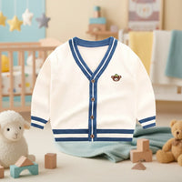 Thumbnail for CozziWear – Varm og trendy – strikket vest med bjørner