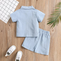 Thumbnail for Mini Fashion – Tøff og stilig – Completo da neonato in cotone