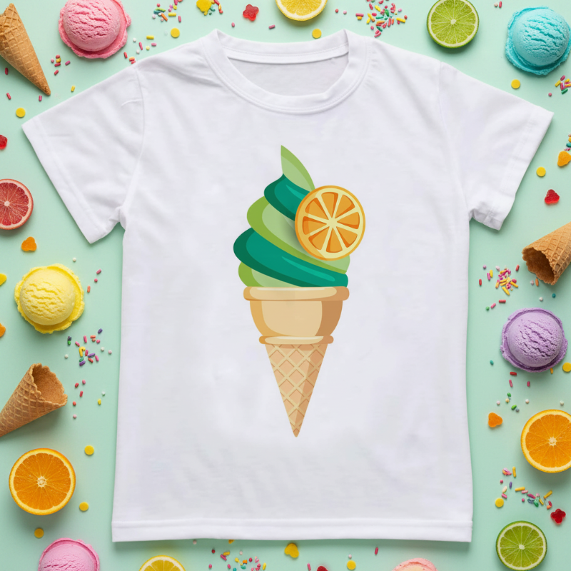 Boys & Girls Summer Tee – Komfortabel og leken – T-skjorte for barn med morsomt trykk