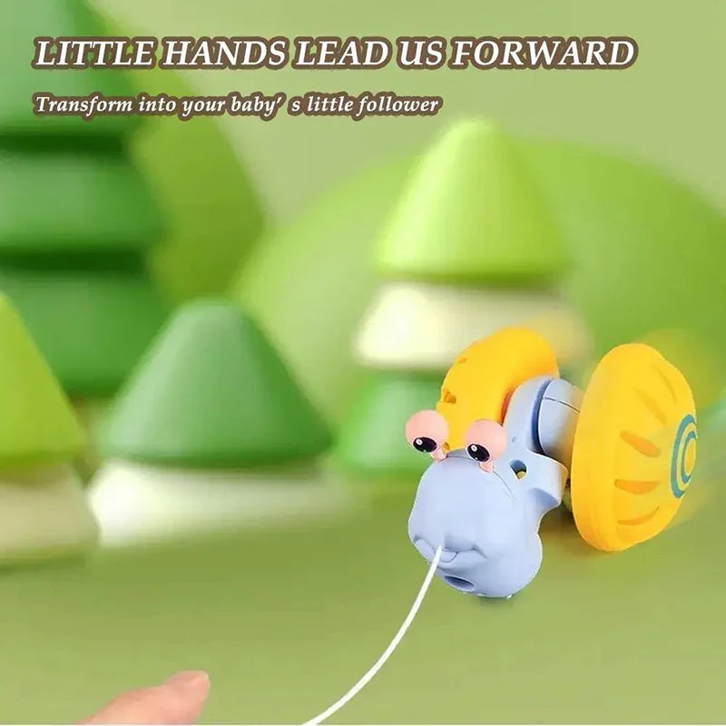 Snail Toy™ - Snegler på farten - Leke med tau