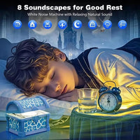 Thumbnail for StarBox – Morsom og beroligende – «White Noise»-projeksjonsnattlampe