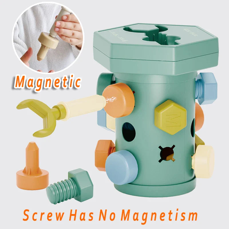 Magnet Toys™ - Kreativitet og motorikk - Montessori Glide- og skrumoro