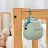 Thumbnail for Personalized Pacifier Case – Gravert og praktisk – Personlig smokkeholder