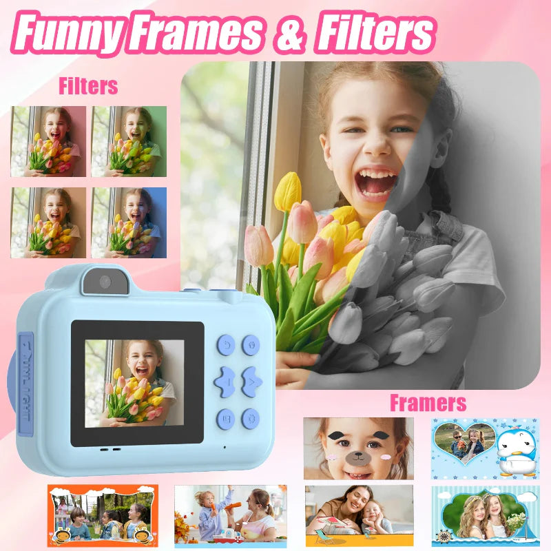 Instant Print Camera – Kreativt og interaktivt – Instant-kamera for barn