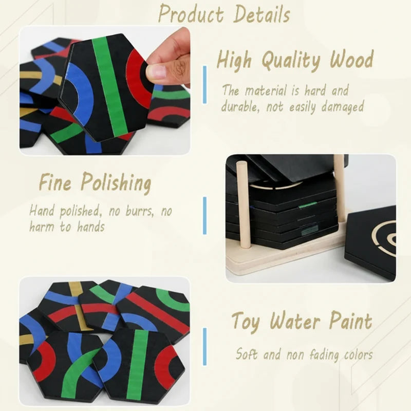 LogicStack – Smart og lærerikt – Form- og tall-sorteringsspill