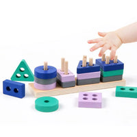 Thumbnail for Woods™ – Morsomt å stable klosser – Geometriske klosser