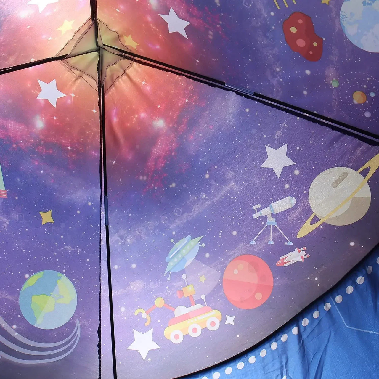 Rocket Ship Tent™ – Pop-up telt – Eventyr i verdensrommet