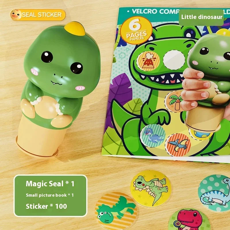 Magic Sticker Book™ - Klistremerkebok - Artig stempel