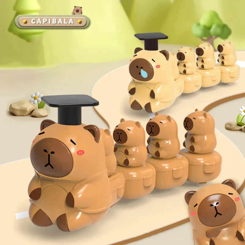 Capybara Train Toy – Lekent og søtt – Trafikkertog