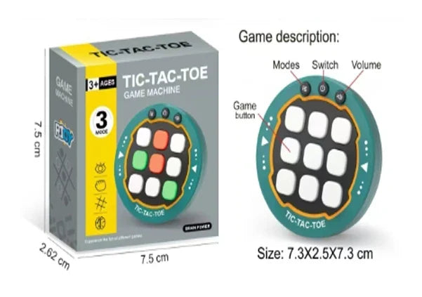 Portable Tic Tac Toe™ - Lommespill - Tre på rad