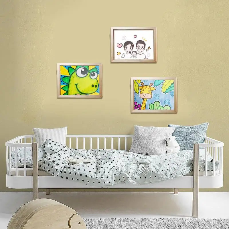 Mini Masterpiece - Forandring og beundring - Kunstramme for barn