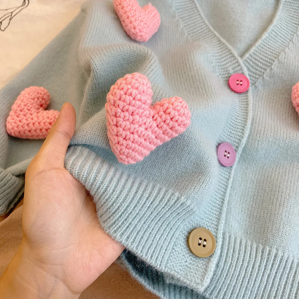 Mini Fashion™ - Trendy og komfortabel - Jakke med hjerter