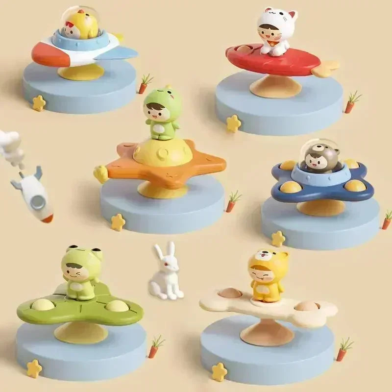 Suction Spinner™ - Sammen uten kamp - Snurrende leketøy