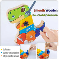Thumbnail for Dino Screwdriver Board™ - Sensoriske leker - utvikler ferdigheter