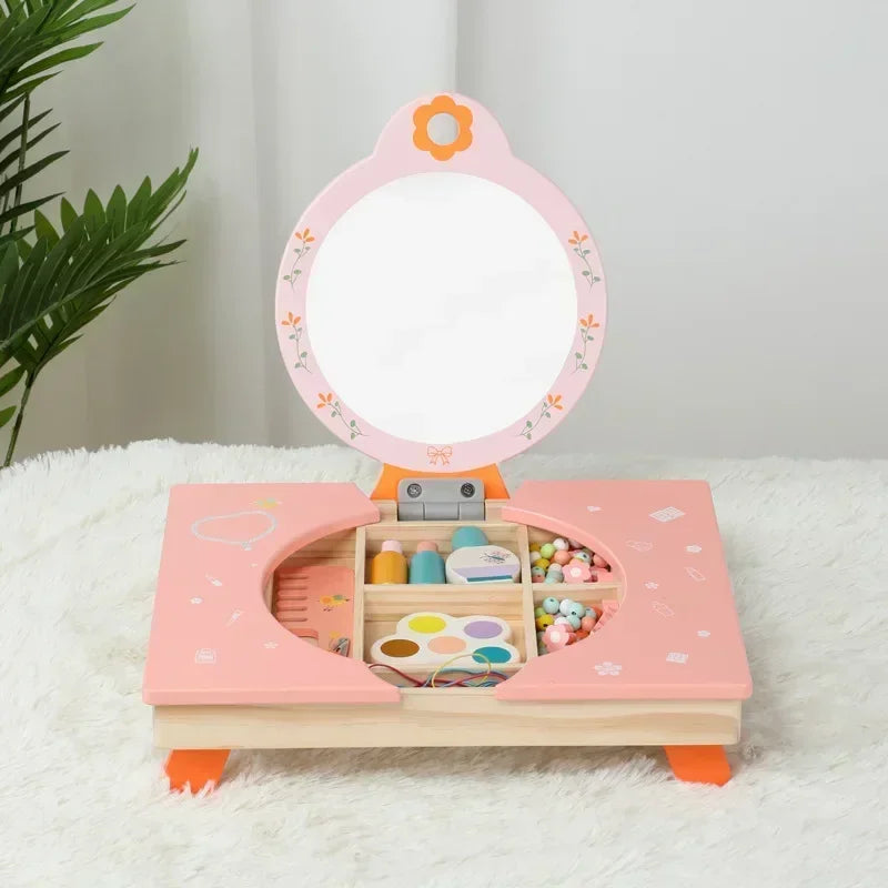 MiniDresser – Lærings- og rollespill – Sminkebord for barn