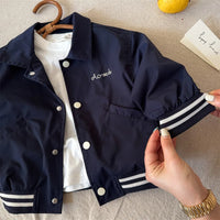 Thumbnail for UrbanCub – Tøff og stilig – Baseballjakke for barn