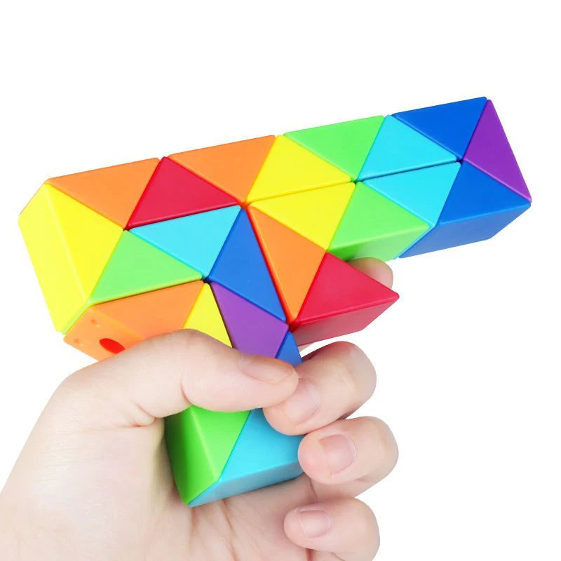 Rainbow Twister™ - Bøy og lag ulike fasonger - Puslekube