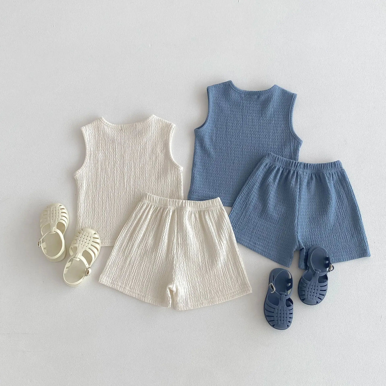 Mini Fashion - Fri og lett - Kjolesett i bomull