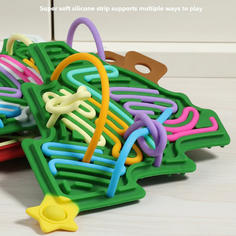 FidgetFrost – Lekent og mykt – Silikon Busy Board