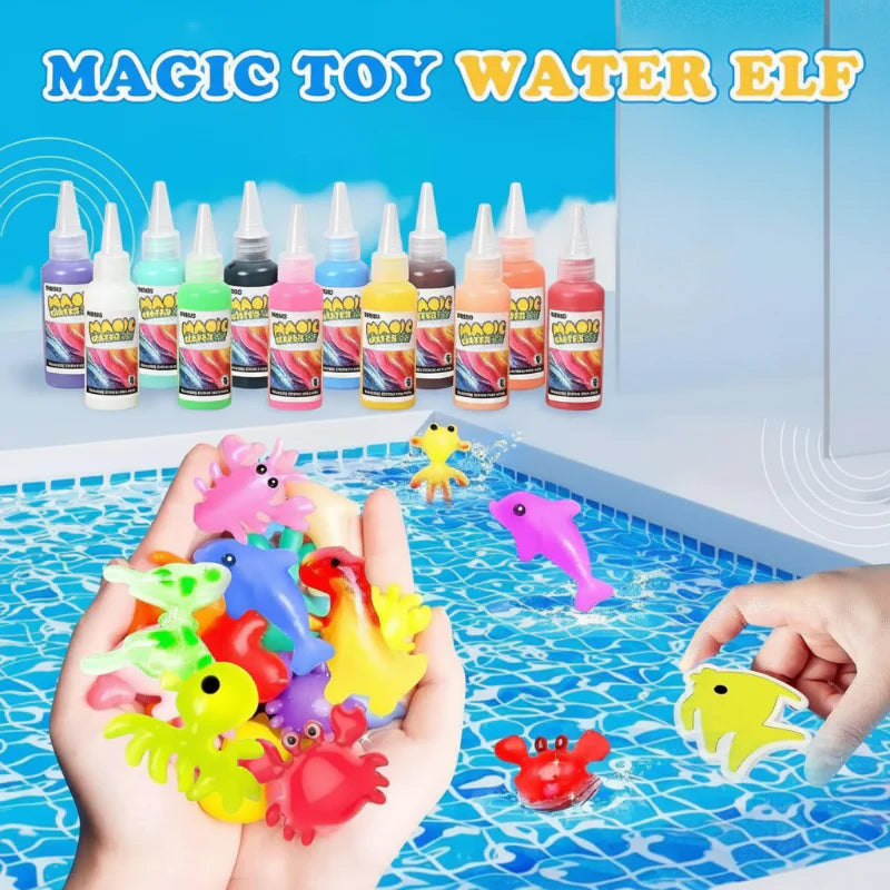 Magic Gel Water Beads – Kreativt & sanselig – Lekesett for å forme vann