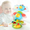 Soothing Rattle Toy - Sensorisk babyleke med sugekopp