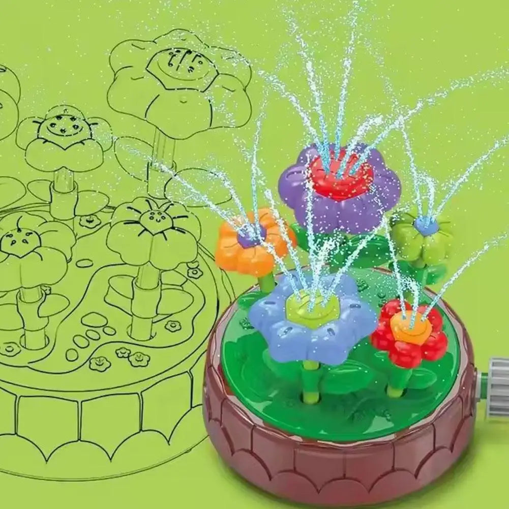 Aqua Bloom - Drei & Sprut – Vannleketøy Blomstersprinkler