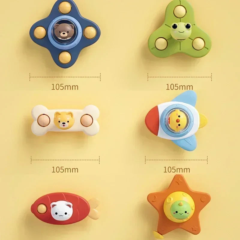 Suction Spinner™ - Sammen uten kamp - Snurrende leketøy