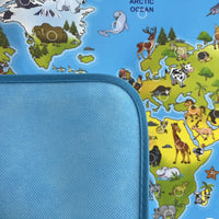 Thumbnail for LittleExplorers – Lære og leke – Verdenskart med dyr