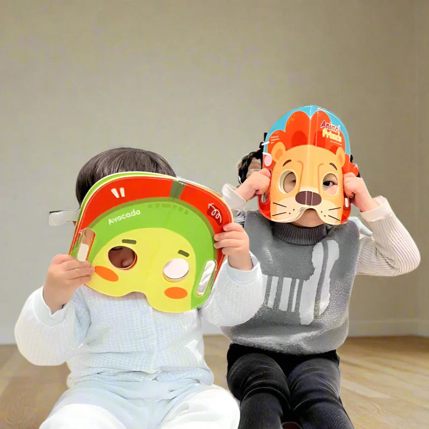 Mask Book – Baby lærer førsteinntrykk - Stoffmaskebok