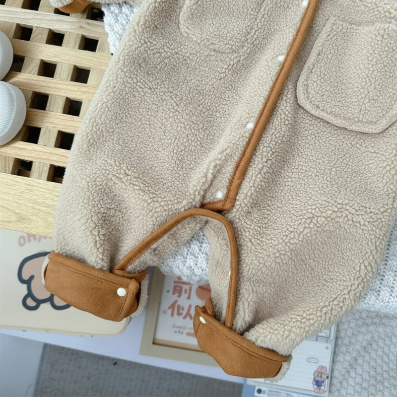 CozyNest – Koselig og stilig – tykk vinterbody med hette