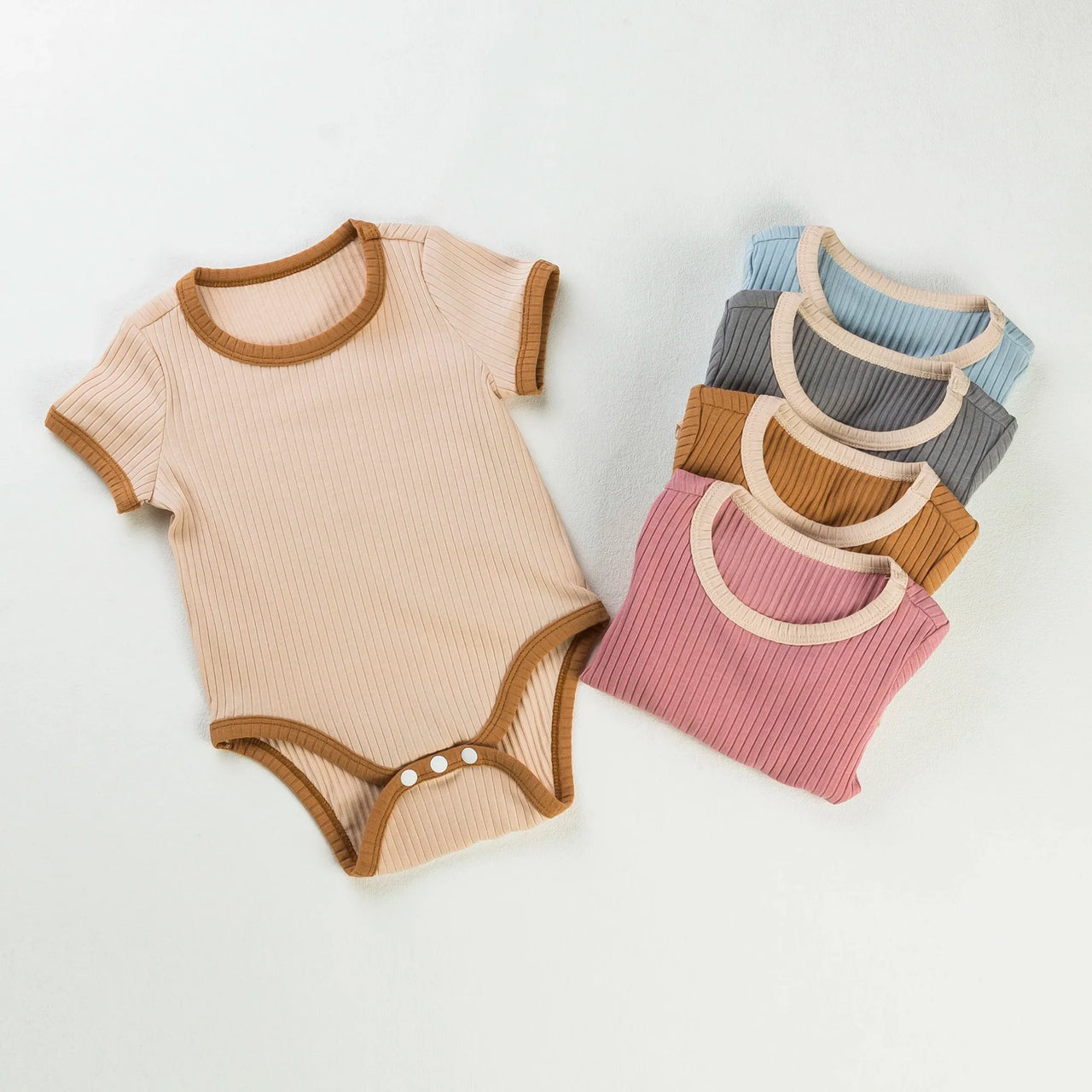 Mini Fashion™ - Morsomme fargekombinasjoner - Baby body