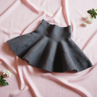 Thumbnail for Girls Knitted Skirt – Komfort og stil – Barne skjørt
