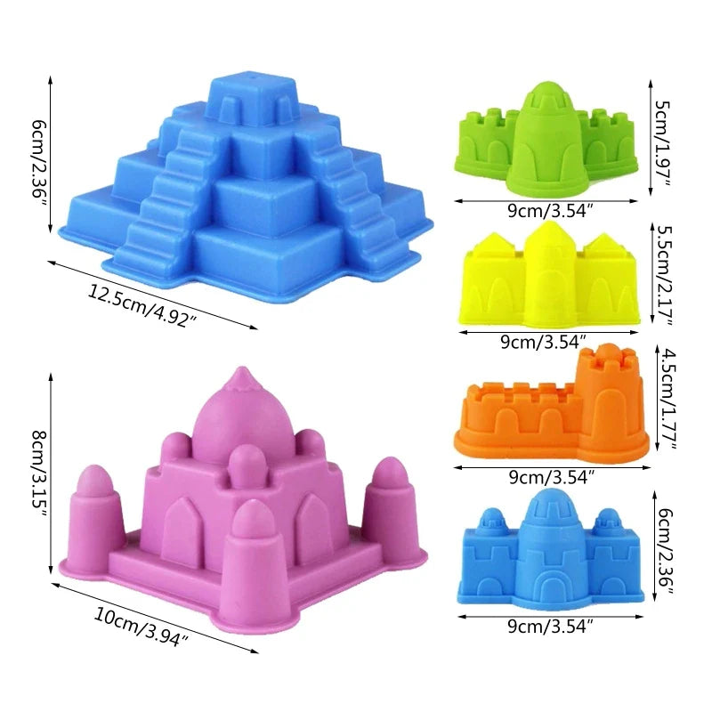 Sand Castle Kit – Sandmoro Konstruksjonsmoro – Sandslott-sett