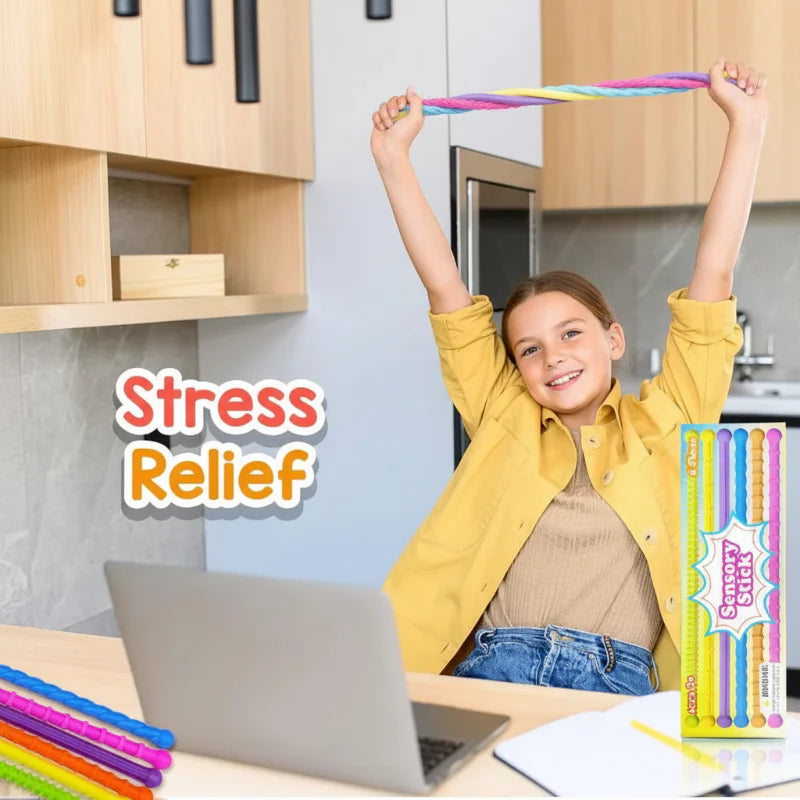 Fidget Sensory Sticks – Beroligende og avslappende – sansestimulerende leker