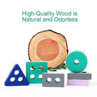 Thumbnail for Woods™ – Morsomt å stable klosser – Geometriske klosser