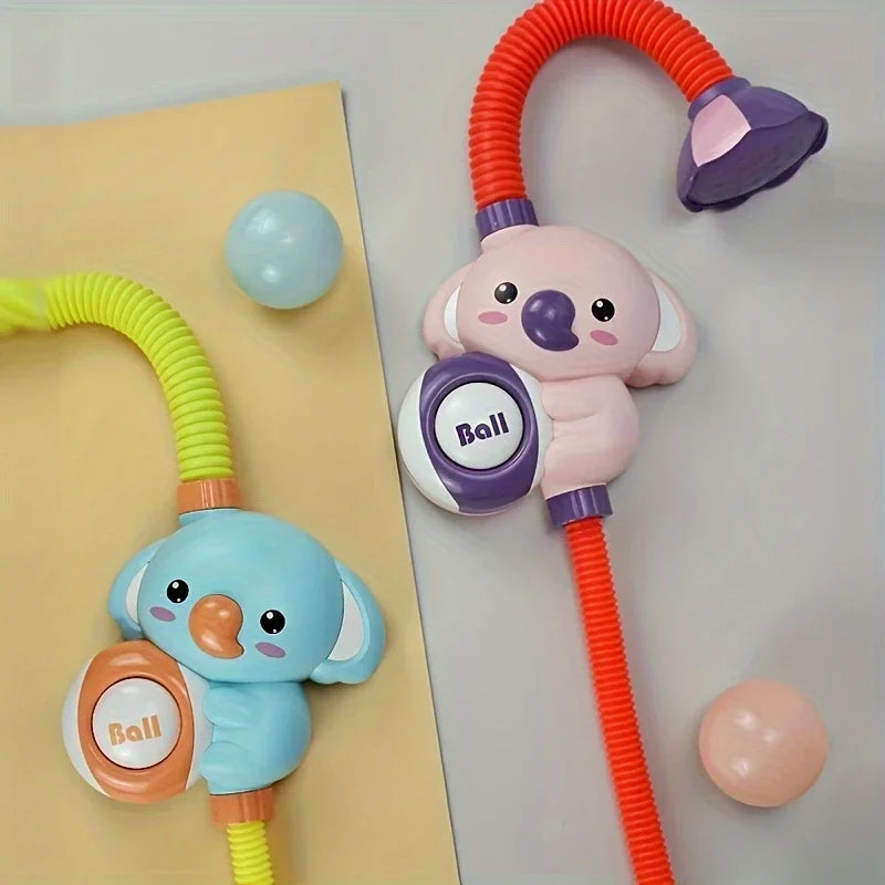 Elephant Shower Set™ – Plaskende moro i badekaret - dusjhode for badekar