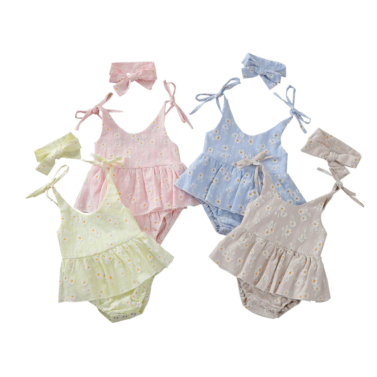 Mini Fashion™ - Sommerkjole og hårbånd