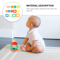 Thumbnail for Pyramid Stacking Blocks – Motorikk og kreativitet – Stabelklosser
