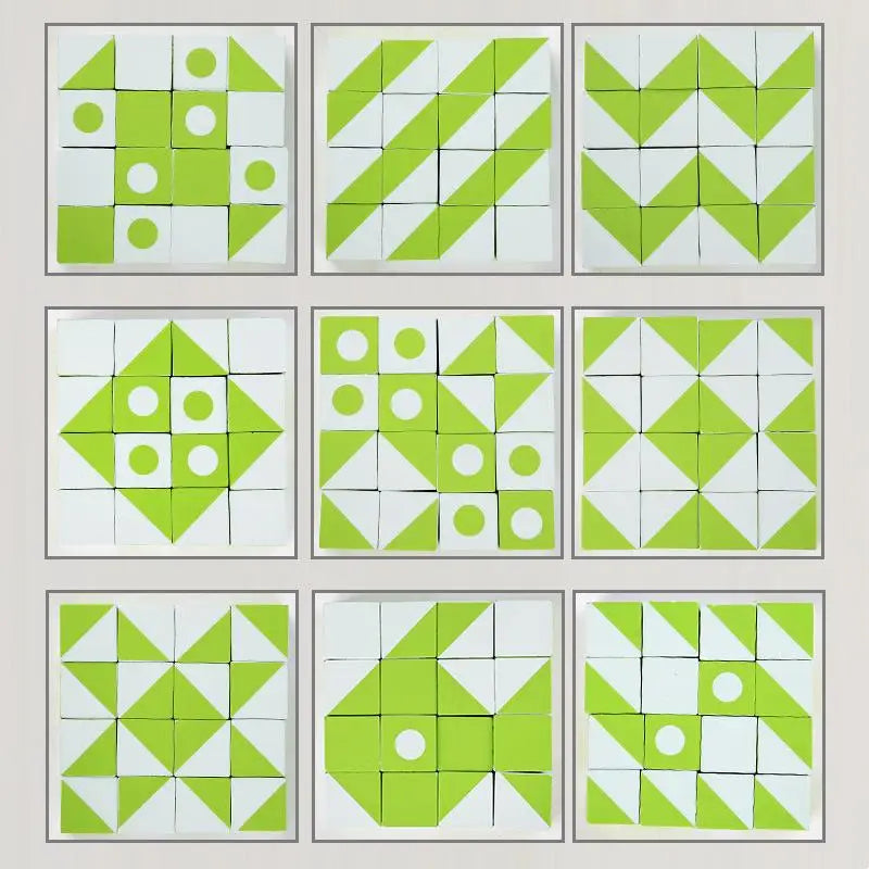 BrainBlocks™ – Slank og kreativ – Houten Geometric Brainteaser